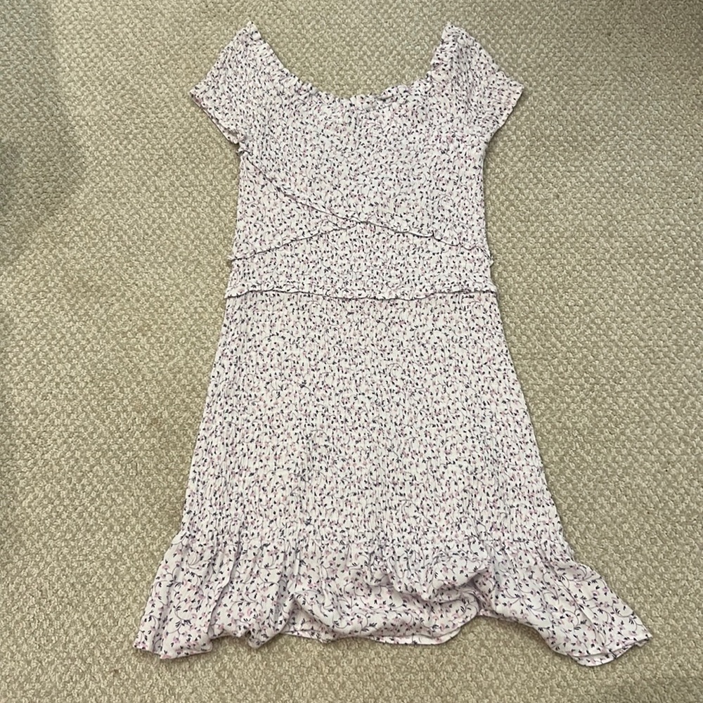 Ruched mini dress